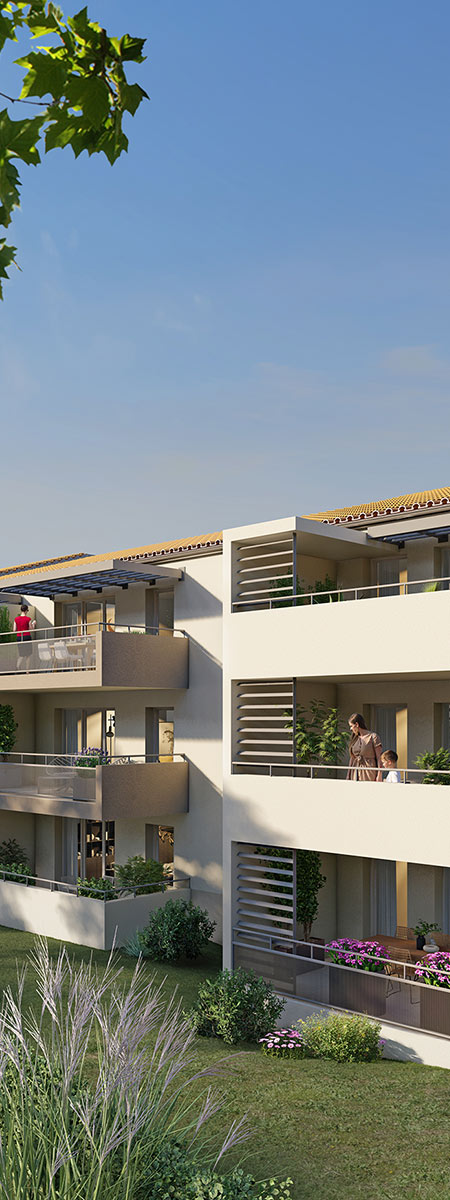 CIFP, résidence Abelia, appartements standing pour investisseurs, locatifs ou occupants
